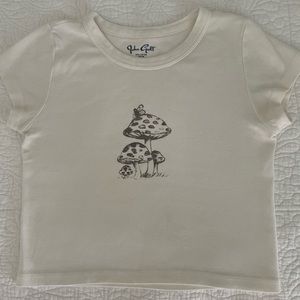 RARE Brandy Melville Mushroom Fairy Ashlyn Top